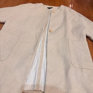 ♥️SOLD♥️Massimo Dutti Beige Woven Coat